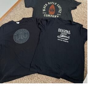 Bundle of 4 Assorted Short Sleeve Crewneck T-Shirts, Men's sizes 2XL